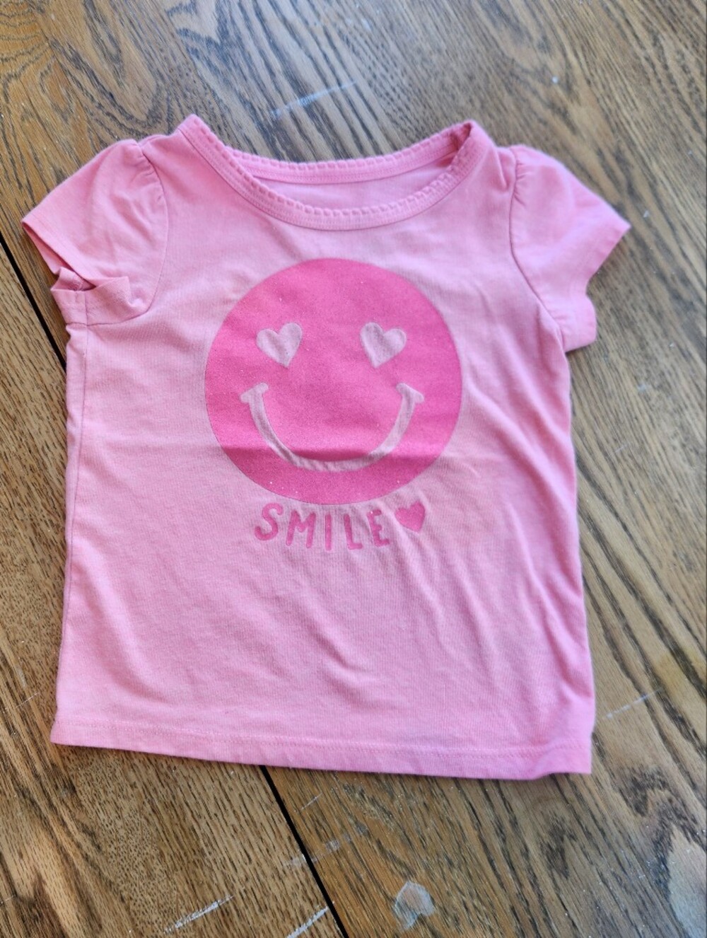 Circo Pink Short-Sleeve Smile Graphic Tee